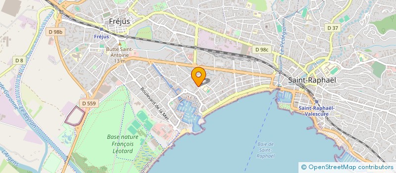 localisation de l'entreprise MADAME KARINE GEOFFROY à FREJUS