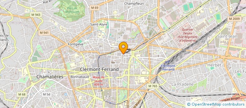 localisation de l'entreprise MADAME KARINE GERARD à CLERMONT-FERRAND