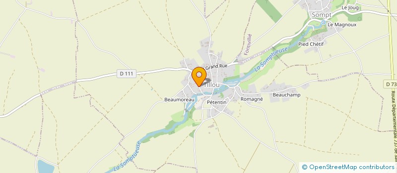 localisation de l'entreprise MADAME KARINE GIAT  CHEF-BOUTONNE