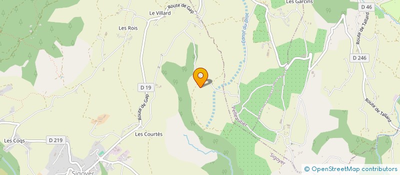 localisation de l'entreprise MADAME KARINE GILIBERTO  SIGOYER