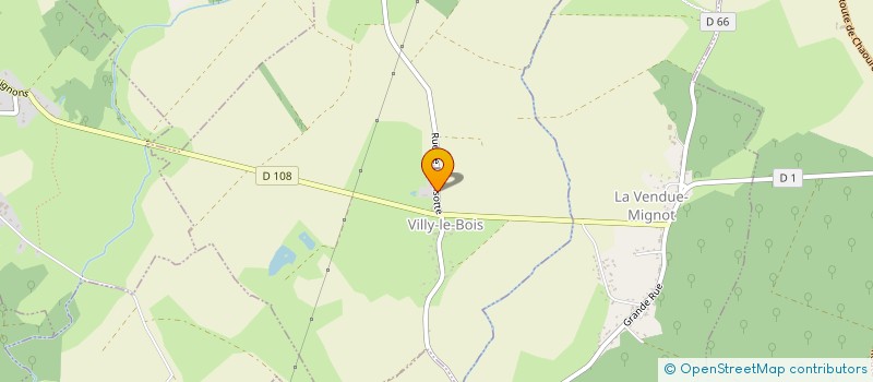 localisation de l'entreprise MADAME KARINE GILLOT  VILLY-LE-BOIS