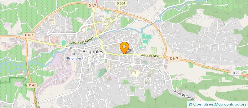 localisation de l'entreprise MADAME KARINE GILLY à BRIGNOLES