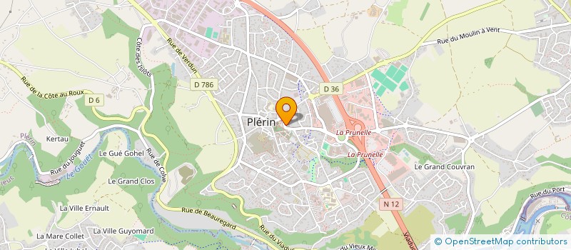 localisation de l'entreprise MADAME KARINE GIRARD  PLERIN