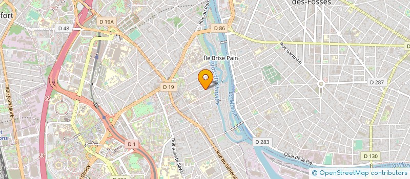 localisation de l'entreprise MADAME KARINE GIRARD à CRETEIL