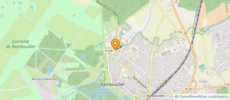 localisation de l'entreprise MADAME KARINE GIRARD à RAMBOUILLET
