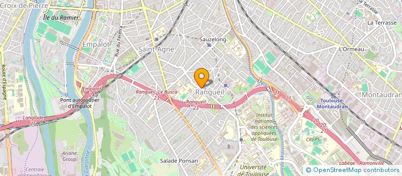 localisation de l'entreprise MADAME KARINE GIRARD  TOULOUSE