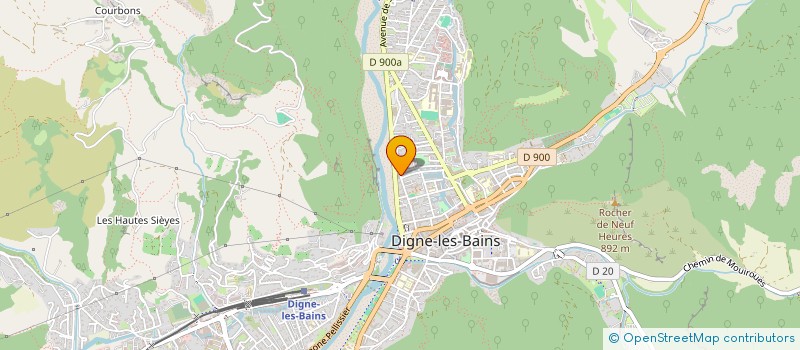 localisation de l'entreprise MADAME KARINE GIRAUD  DIGNE-LES-BAINS