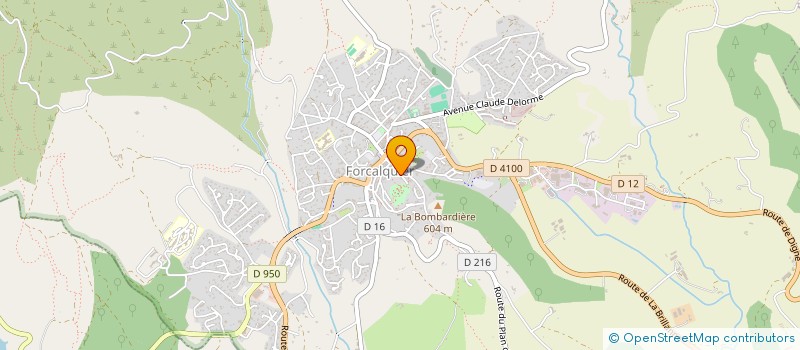 localisation de l'entreprise MADAME KARINE GIRAULT à FORCALQUIER