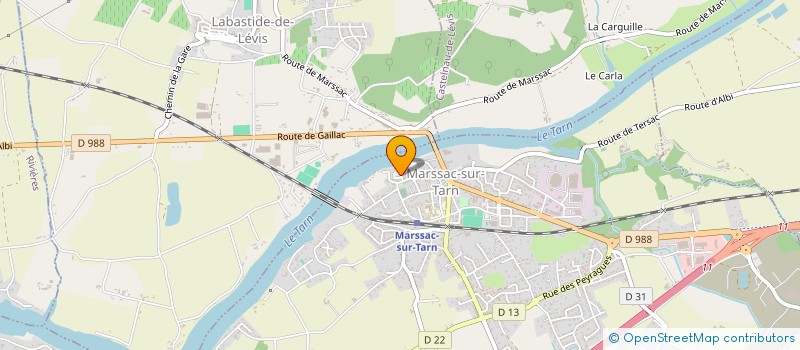 localisation de l'entreprise MADAME KARINE GIROT  MARSSAC-SUR-TARN