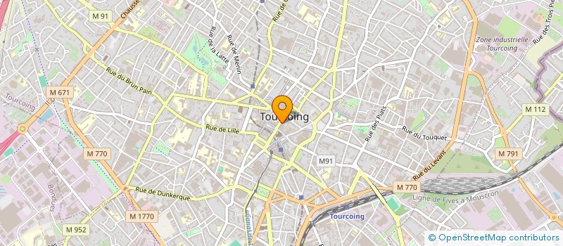 localisation de l'entreprise MADAME KARINE GLORIEUX  TOURCOING