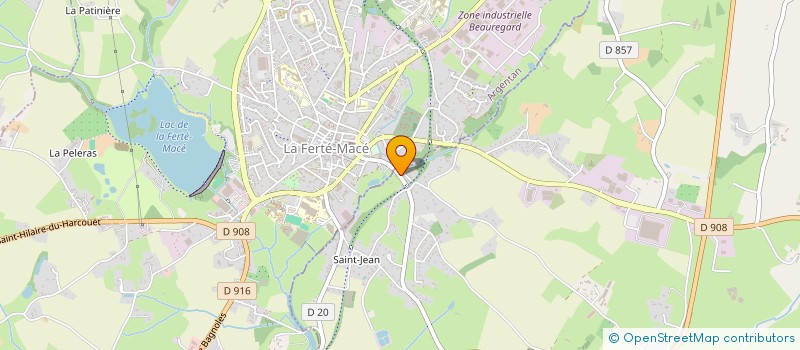 localisation de l'entreprise MADAME KARINE GODEFROY à MAGNY-LE-DESERT