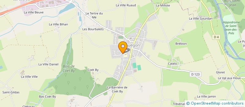 localisation de l'entreprise MADAME KARINE GOENVIC  PLEUGRIFFET