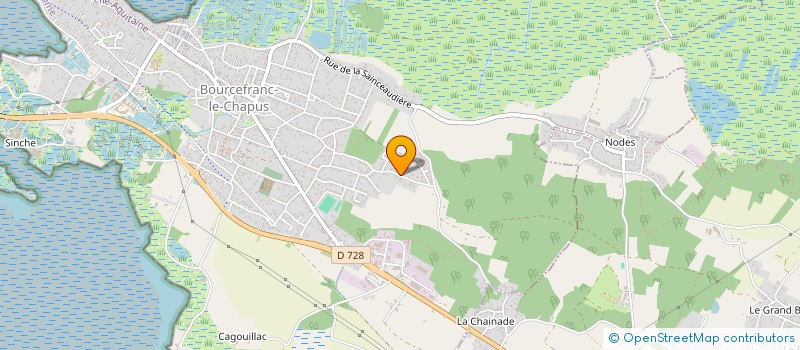 localisation de l'entreprise MADAME KARINE GOLF  BOURCEFRANC-LE-CHAPUS