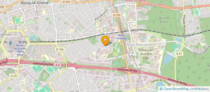 localisation de l'entreprise MADAME KARINE GOULET  NOISY-LE-GRAND