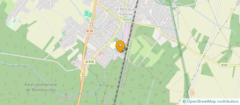 localisation de l'entreprise MADAME KARINE GOURGUES  LE PERRAY-EN-YVELINES