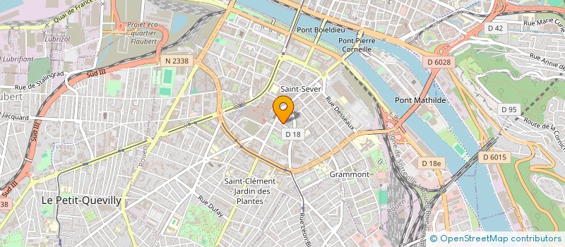 localisation de l'entreprise MADAME KARINE GOURLAIN-PARENTY  ROUEN