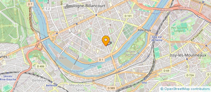 localisation de l'entreprise MADAME KARINE GOYHETCCHE à BOULOGNE-BILLANCOURT