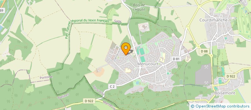 localisation de l'entreprise MADAME KARINE GRAGNIC  MENUCOURT