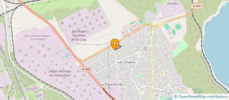 localisation de l'entreprise MADAME KARINE GRANIE  FOS-SUR-MER