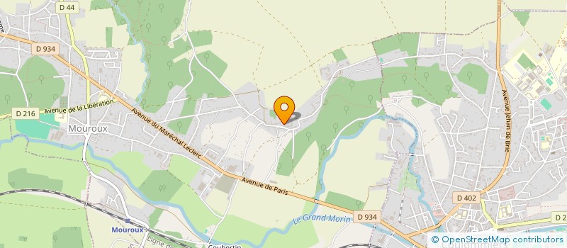 localisation de l'entreprise MADAME KARINE GRAREJAT  MOUROUX