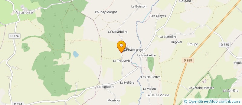 localisation de l'entreprise MADAME KARINE GRENET à BELFORET-EN-PERCHE