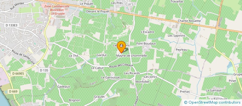 localisation de l'entreprise MADAME KARINE GRILLET  CARS