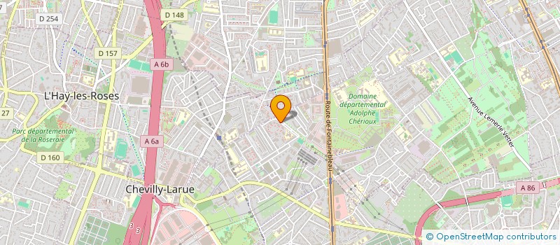 localisation de l'entreprise MADAME KARINE GU  CHEVILLY-LARUE