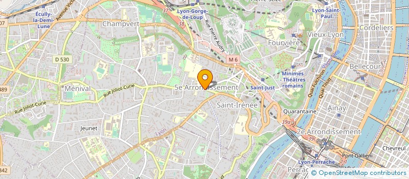localisation de l'entreprise MADAME KARINE GUIBAL à LYON
