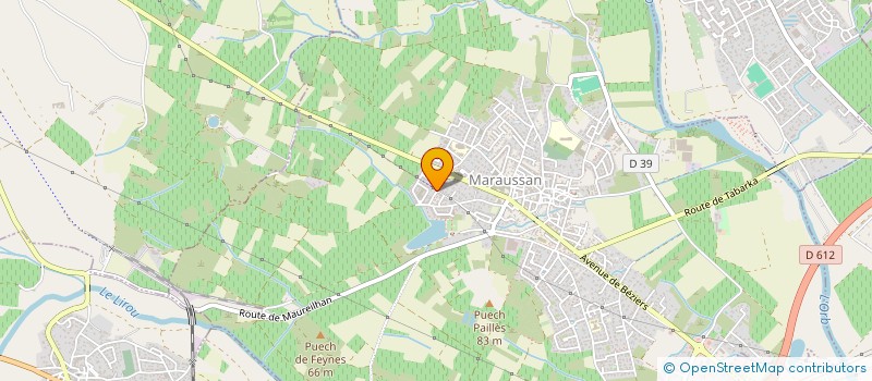 localisation de l'entreprise MADAME KARINE GUILLEN  MARAUSSAN