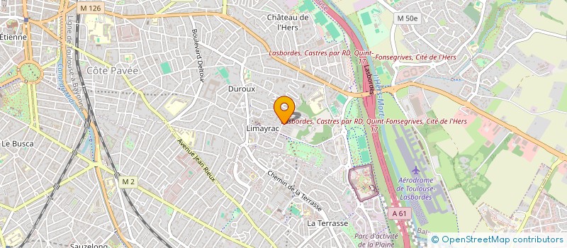 localisation de l'entreprise MADAME KARINE GUITON à TOULOUSE