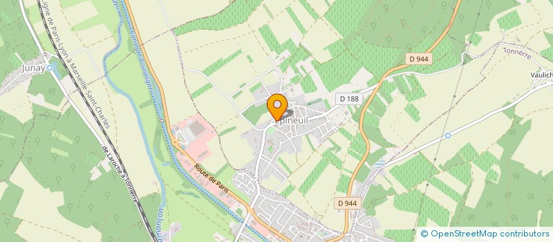 localisation de l'entreprise MADAME KARINE GUMERY  EPINEUIL