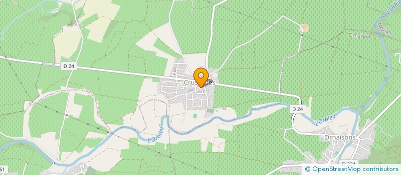 localisation de l'entreprise MADAME KARINE HAEBIG  CRUSCADES