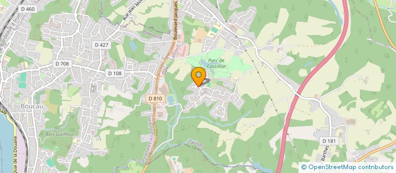 localisation de l'entreprise MADAME KARINE HALLEY  TARNOS