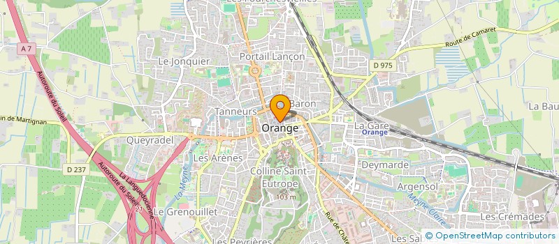 localisation de l'entreprise MADAME KARINE HAURAIX à ORANGE