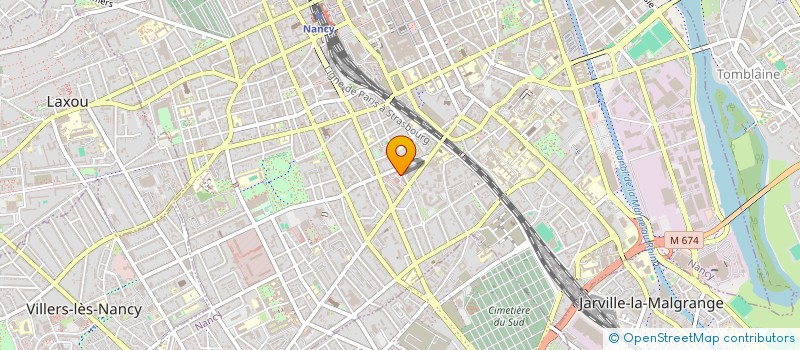 localisation de l'entreprise MADAME KARINE HEINRICH  NANCY