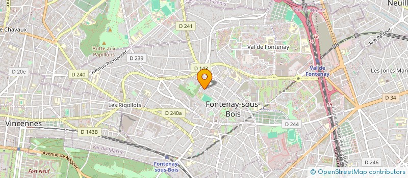 localisation de l'entreprise MADAME KARINE HEROGUELLE à FONTENAY-SOUS-BOIS
