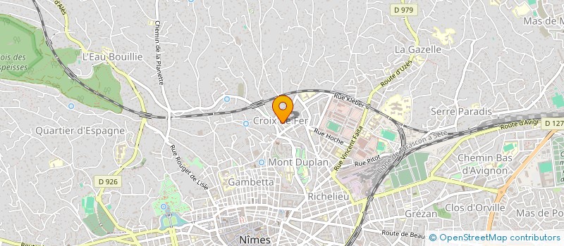 localisation de l'entreprise MADAME KARINE HERRSCHER  NIMES