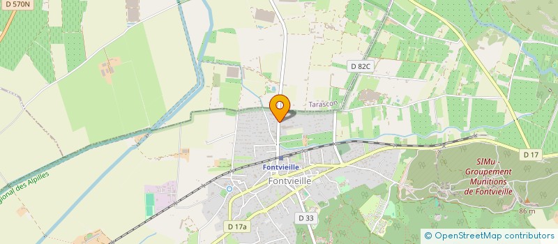 localisation de l'entreprise MADAME KARINE HERVE  FONTVIEILLE