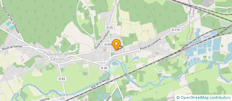 localisation de l'entreprise MADAME KARINE HOGER  MONTFORT-LE-GESNOIS