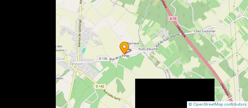 localisation de l'entreprise MADAME KARINE HOUPEAUX  TESSON