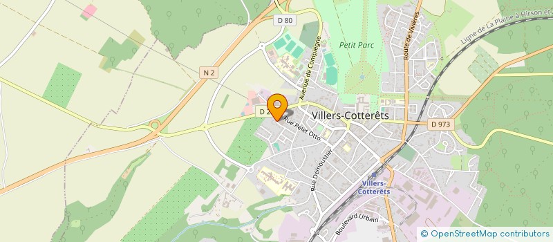 localisation de l'entreprise MADAME KARINE IDELOT à VILLERS-COTTERETS