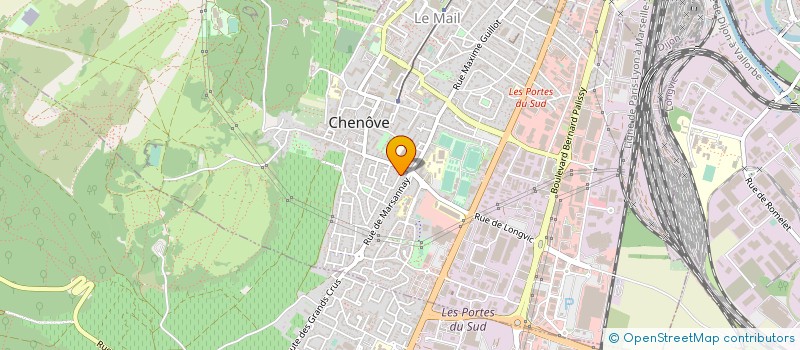 localisation de l'entreprise MADAME KARINE ILBIN  CHENOVE