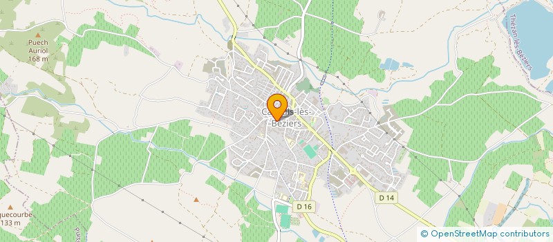 localisation de l'entreprise MADAME KARINE JAMING  CAZOULS-LES-BEZIERS