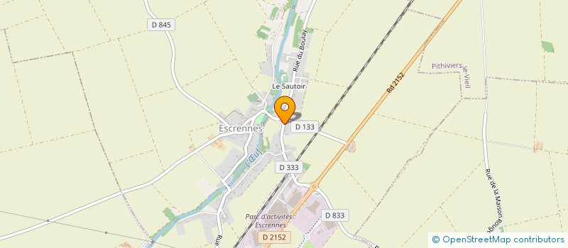 localisation de l'entreprise MADAME KARINE JEANINE GERMA LE CLANCHE à ESCRENNES