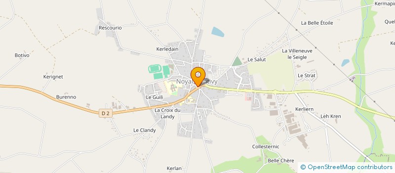 localisation de l'entreprise MADAME KARINE JEGOUX  NOYAL-PONTIVY