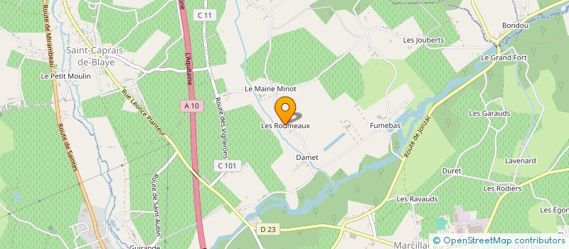 localisation de l'entreprise MADAME KARINE JEROME  VAL-DE-LIVENNE