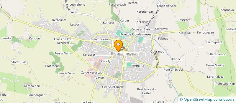 localisation de l'entreprise MADAME KARINE JEZEQUEL à PLOUDALMEZEAU