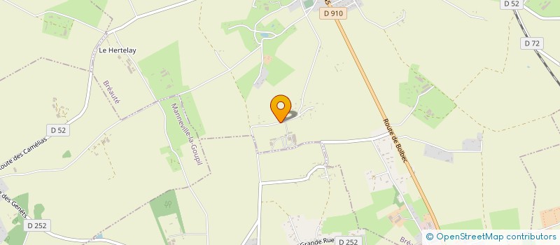 localisation de l'entreprise MADAME KARINE JOLY  BREAUTE