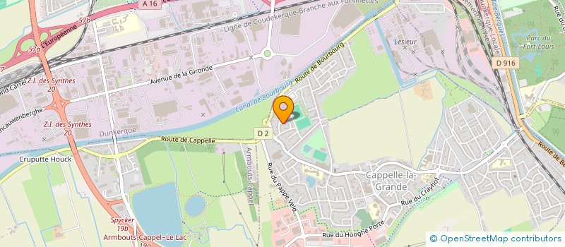 localisation de l'entreprise MADAME KARINE JOONNEKIN  HOYMILLE