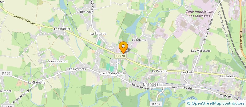 localisation de l'entreprise MADAME KARINE JOUMIEUX  BRANGES